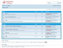 Tablet Screenshot of forums.accutracking.com