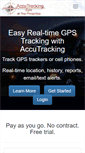 Mobile Screenshot of accutracking.com